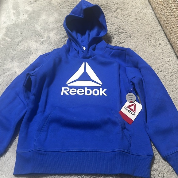 Reebok unisex Kid Pullover Hoodie Size Small 6/7 - Picture 6 of 12